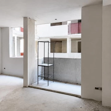 Monoambiente en pozo con Balcón