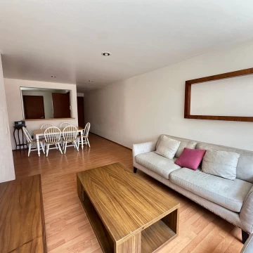 Departamento en Renta en Ciudad de los Deportes 3 Recámaras