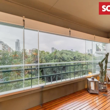 Departamento  en venta Palermo 4 ambientes en torre con cochera fija y baulera