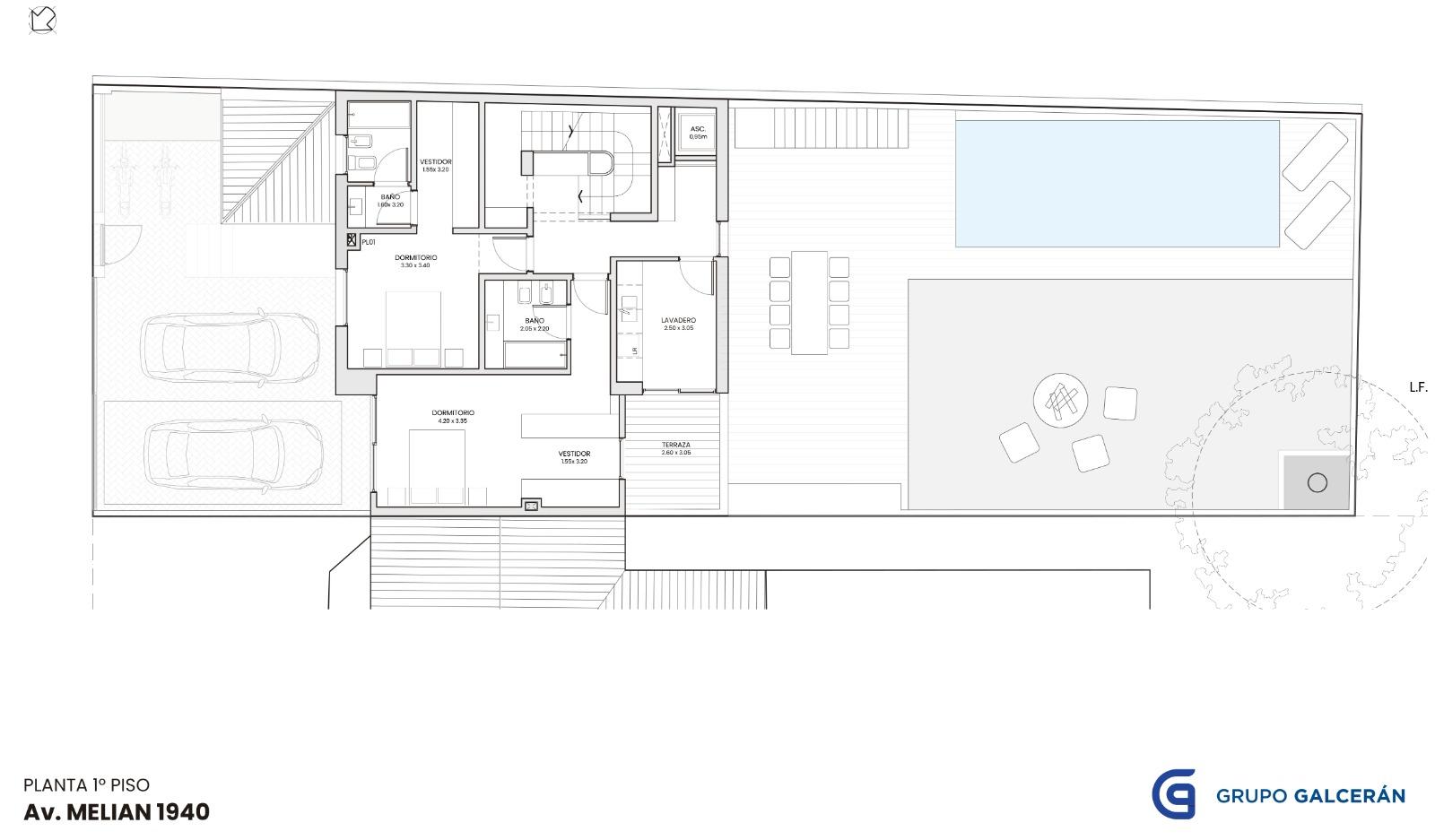 Plano Aprobado - 1 Piso