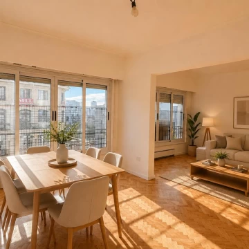 Venta Departamento 4 ambientes con dependencia Recoleta piso alto