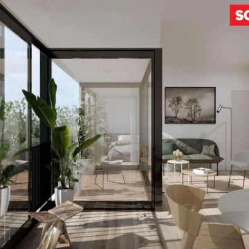 Unidad de 4 ambientes con balcón y terraza propia en Caballito