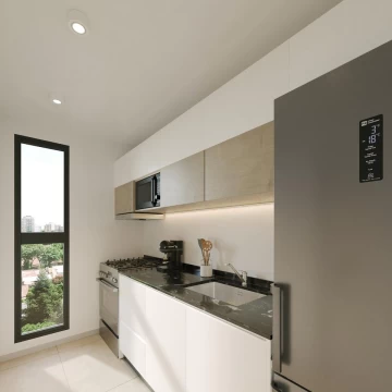 Venta departamento 3 ambientes con balcon en Morón (4ºA)