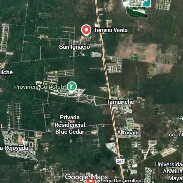 TERRENO EN VENTA, SAN IGNACIO, YUCATÁN