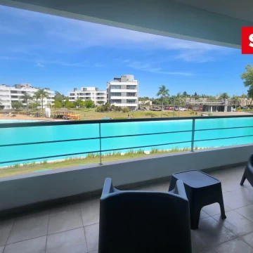 Departamento a la laguna amoblado y equipado, en venta,  en Lagoon Pilar