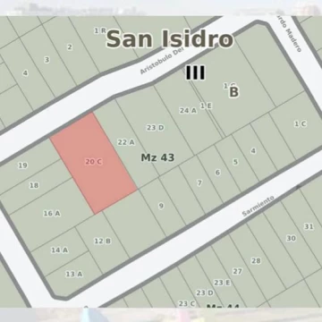 Venta de lote en Martinez, San Isidro, GBA Norte