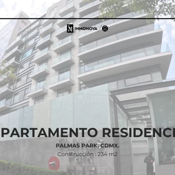 Departamento Palmas Park, Miguel Hidalgo, CDMX