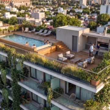 Venta exclusivo penthouse en edificio en constricción
