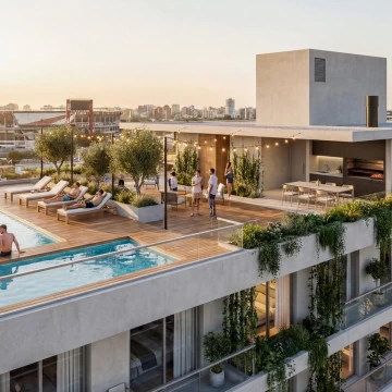 Venta penthouse exclusivo 3 ambientes en belgrano
