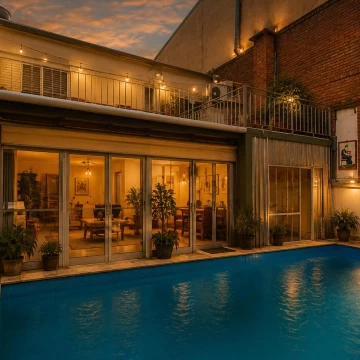 Casa familiar con pileta y espacio comercial sobre Arana y Centenario, Villa Elisa