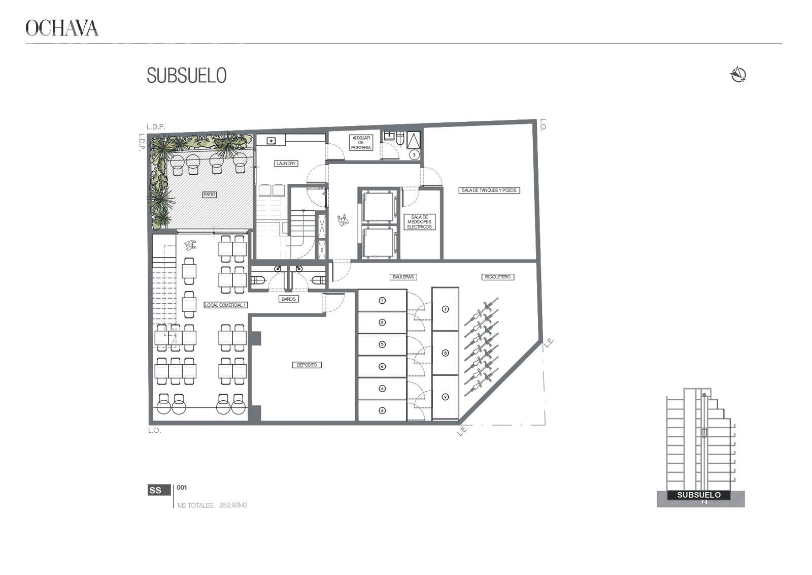 plano planta subsuelo