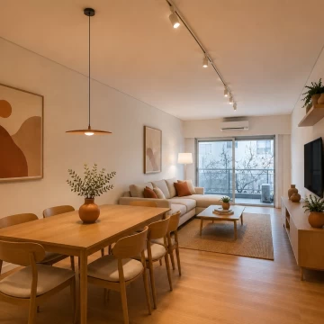 Departamento de 4 ambientes con cochera