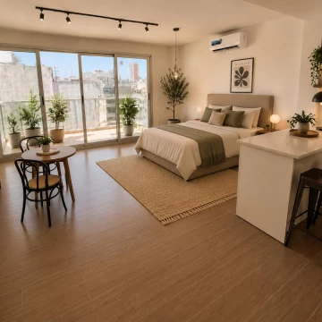 VENTA MONOAMBIENTE A ESTRENAR BELGRANO GRAN BALCON