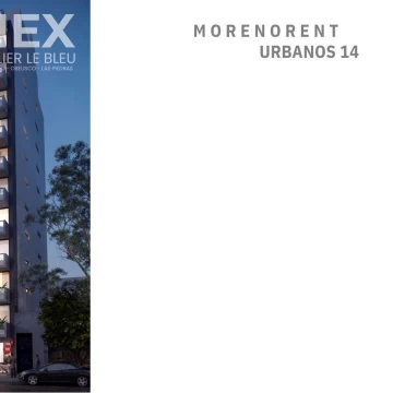 Departamento monoambiente en venta, emprendimiento Moreno Rent-Amenities. Congreso. Ideal inversores