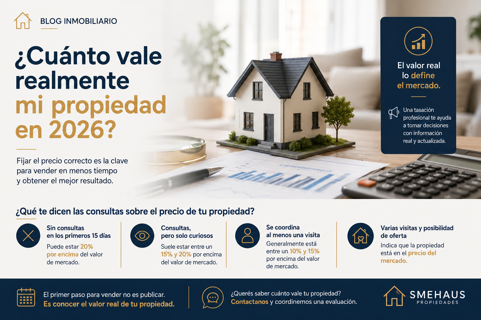 ¿Cuánto vale realmente mi propiedad en 2026?