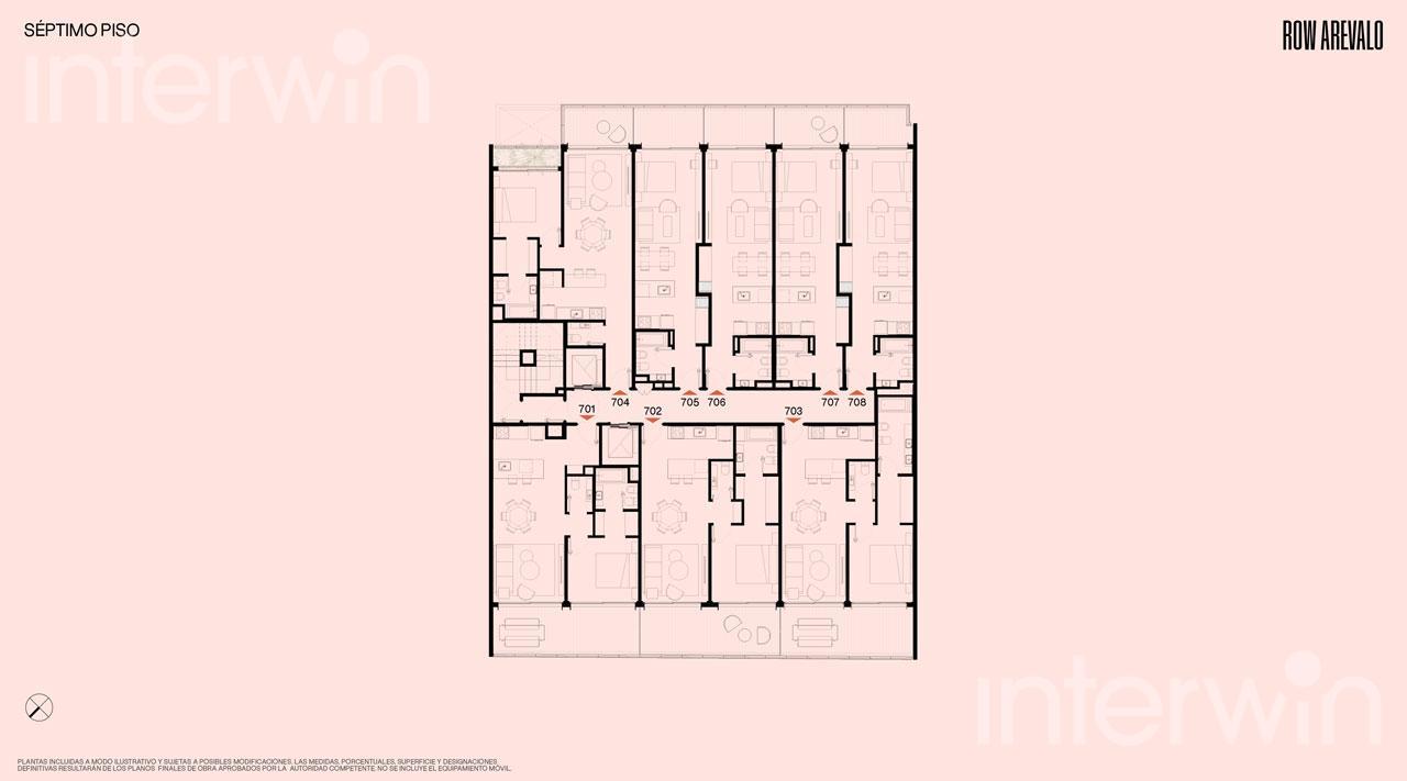 plano planta piso 7