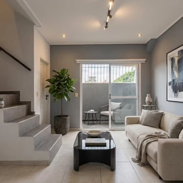 3 ambientes con patio y terraza listo para mudarte