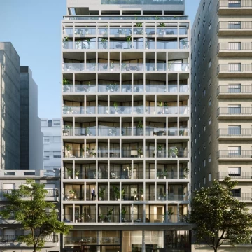 Luis M Campos 346, Desarrollo| 2 ambientes + Amenities