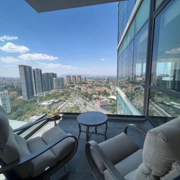 Departamento en venta en  Cosmocrat Interlomas con terraza