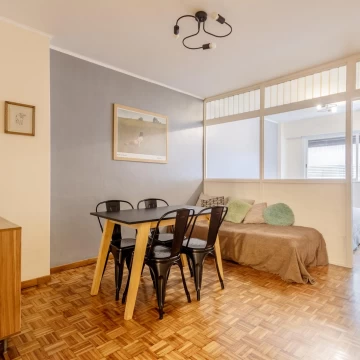 Departamento en alquiler temporal amoblado, monoambiente en San Nicolás