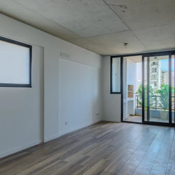 Departamento de 3 ambientes en alquiler en Palermo con terraza propia y parrilla