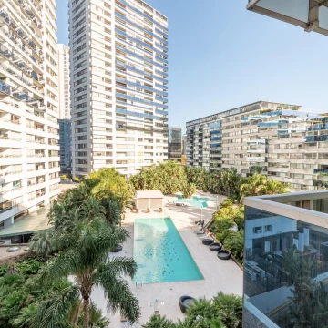 Monoambiente en venta en Zencity con cochera y baulera  - Puerto Madero