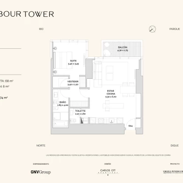 Emprendimiento harbour tower- Venta