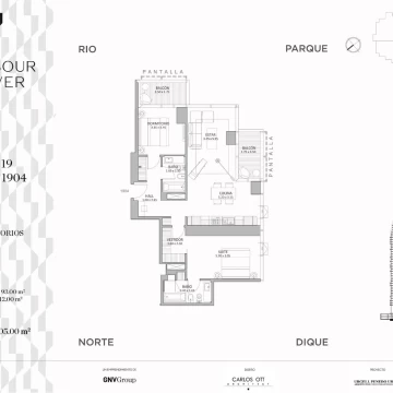 Emprendimiento harbour tower 3 ambientes- venta