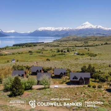 VENTA Complejo de 7 Cabañas lote 7500m2 Vista al Lago Huechulafquen, Ruta 61, Junín de los Andes