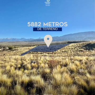 Terreno en venta en Estancia Atamisque, 5.882 m² con vista permanente a la Cordillera