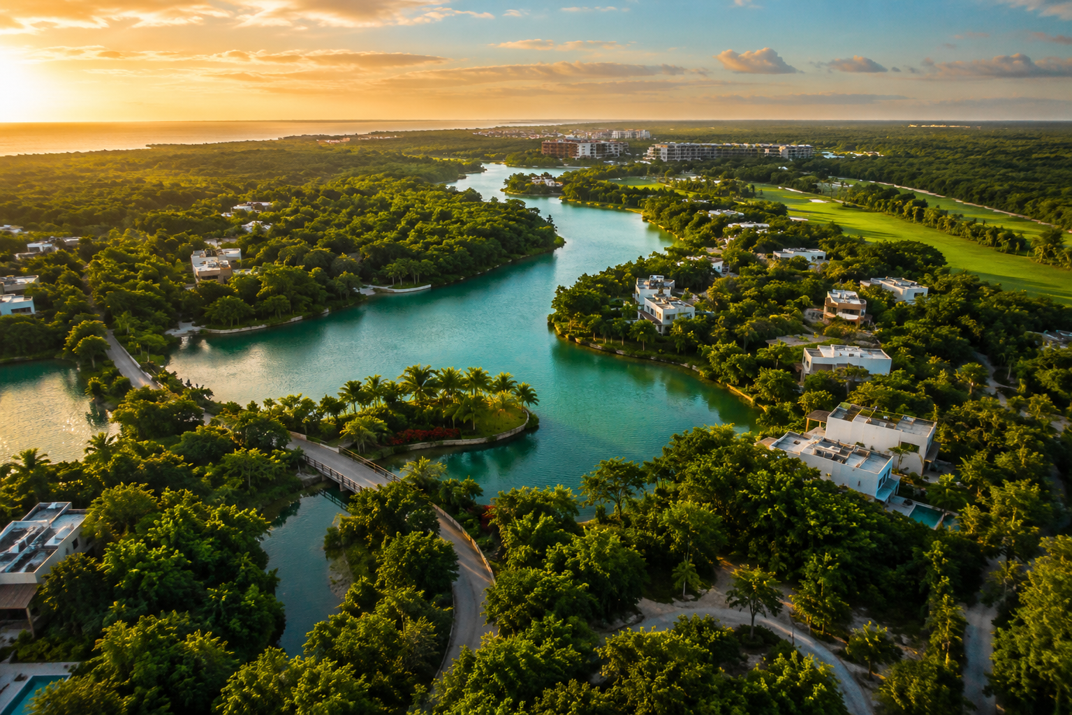 Propiedades en venta en Ciudad Mayakoba: naturaleza, modernidad y calidad de vida en Playa del Carmen