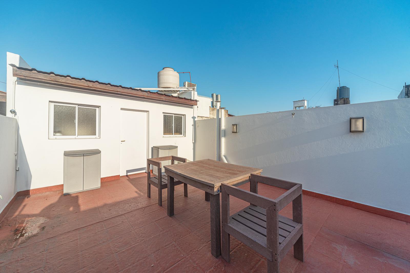 Terraza de uso exclusivo