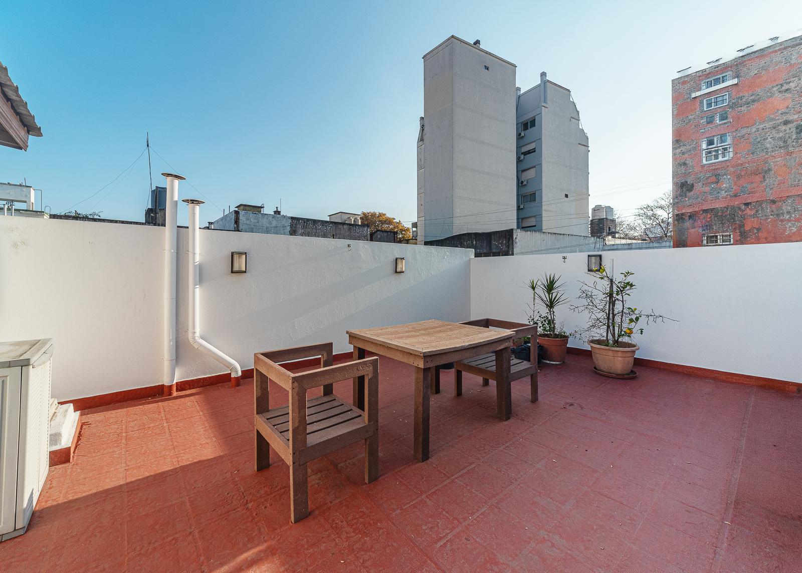 Terraza de uso exclusivo