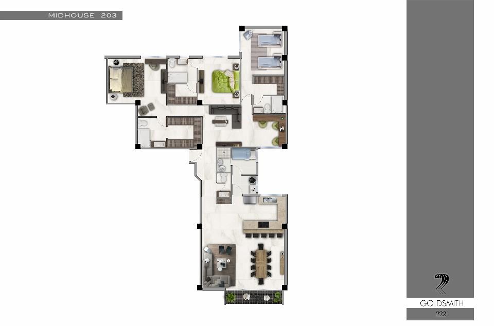 Mid House 203 VENDIDO