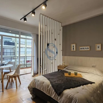 Venta Departamento monoambiente reciclado con balcón terraza en Centro