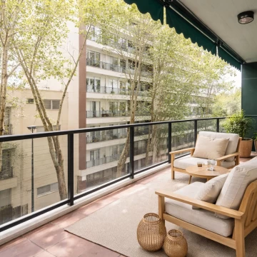 Venta Dto 3 amb  frente, Apto Crédito, Apto Profesional y cochera fija. Balcón, luminoso..