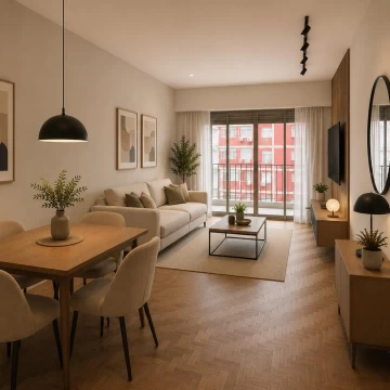 Departamento en  Almagro 2 ambientes con amplia baulera