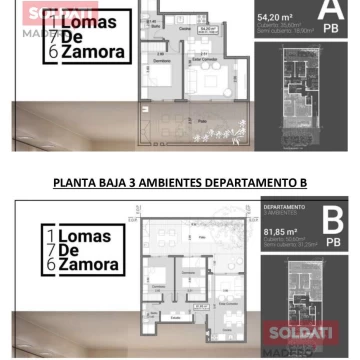Venta Departamento en Wilde 2 ambientes mas patio con financiación