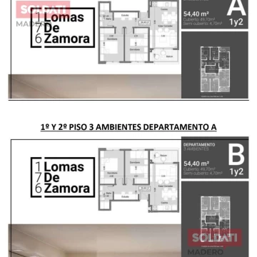 Venta Departamento en Wilde de 3 ambientes con financiación