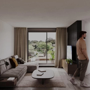 Venta apartamento un dormitorio con terraza en Barra de Carrasco