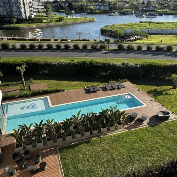 Departamento en Venta a estrenar. 2 suites. Balcón, Parrilla. Patio privado. Vilago. Nordelta Río