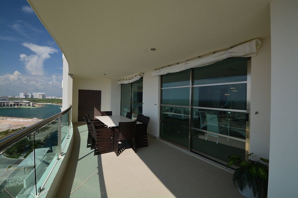 Departamento Novo Cancún vistas panorámicas al mar