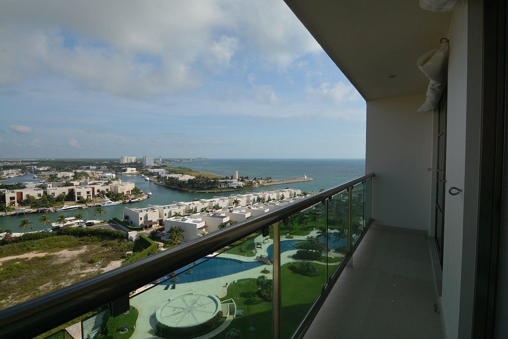 Vistas panorámicas departamento Novo Cancún