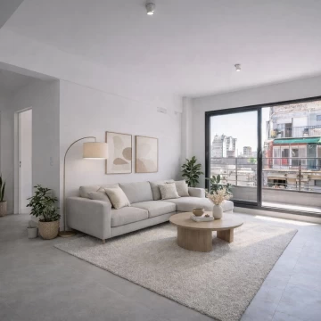 Departamento a estrenar - Balcón terraza - Almagro