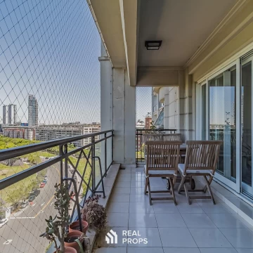 Alquiler de departamento 3 ambientes más dependencia de servicio y cochera en Chateau Puerto Madero