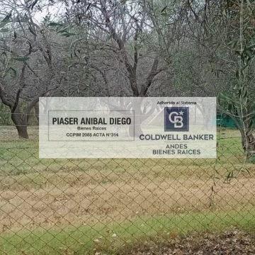 Terreno en venta en calle Simon Bolivar, San Rafael Mendoza