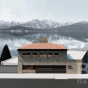 Venta En Pozo. Dos Ambientes Amplios.  Balcón.Vista al Lago Nahuel Huapi. San Carlos de Bariloche