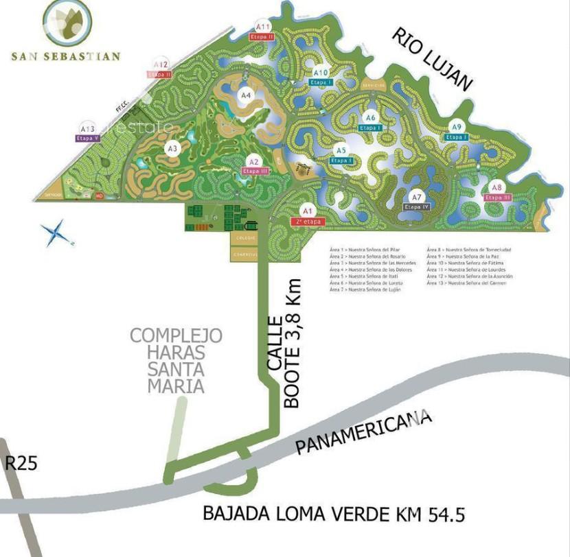 VENTA LOTE INTERNO DE 981 m² CON FRENTE DE 29 m | ÁREA 12 | SAN SEBASTIÁN - 5