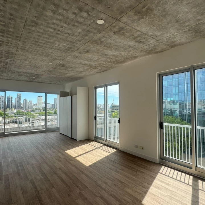 Loft 53m2 con balcon y cochera, muy luminoso!