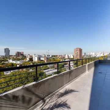 Venta Departamento 2 ambientes Terraza Bajo Belgrano Piso Alto